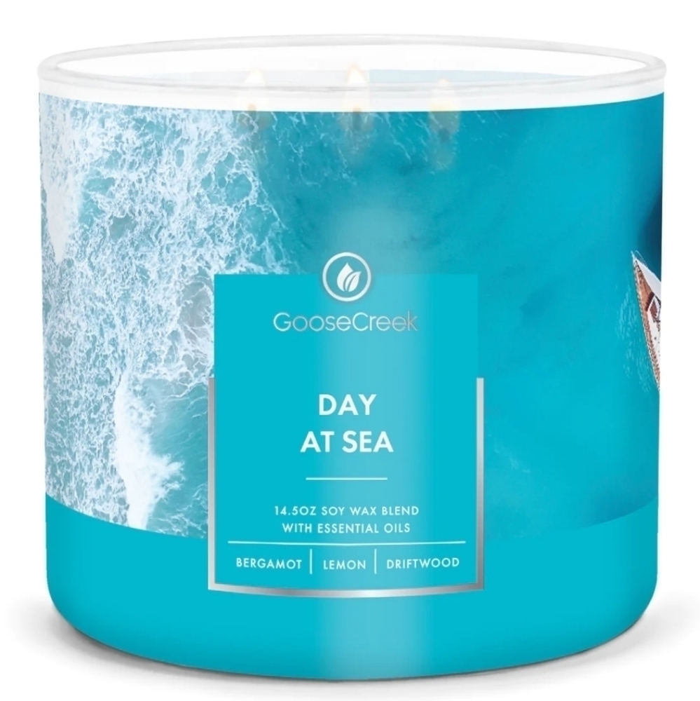 Goose Creek Day at Sea 3 Wick Candle
